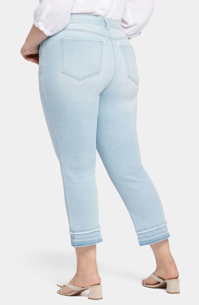 NYDJ Marilyn Release Hem Ankle Straight Leg Jeans, Alternate, color, 