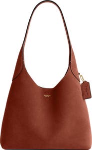 COACH Brooklyn 28 Suede Shoulder Bag