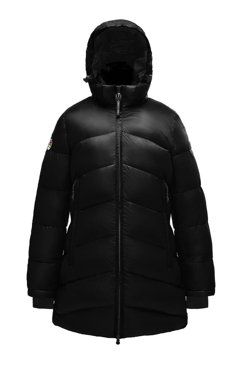Triple F.A.T. Goose Balleny Women's Puffer Down Parka, Alternate, color, Black
