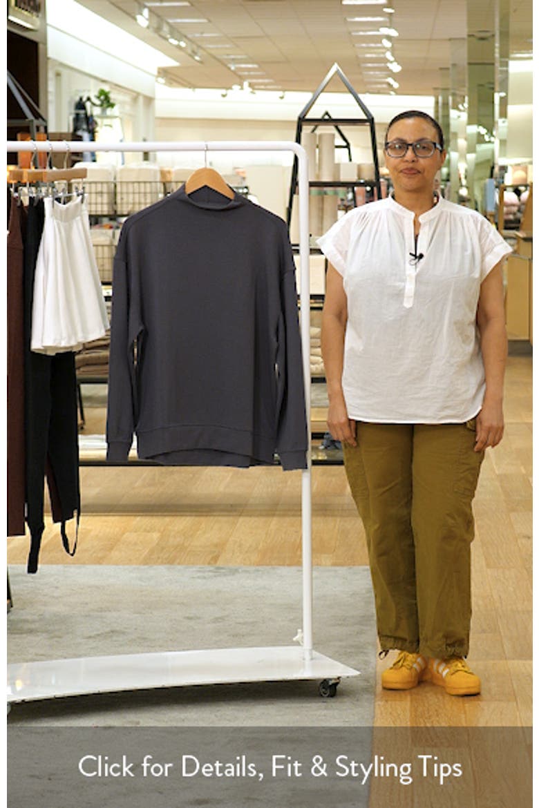Skyloft Soft Funnel Neck Sweatshirt video