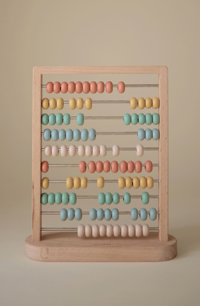 Mushie Wooden Abacus, Alternate, color, Misc