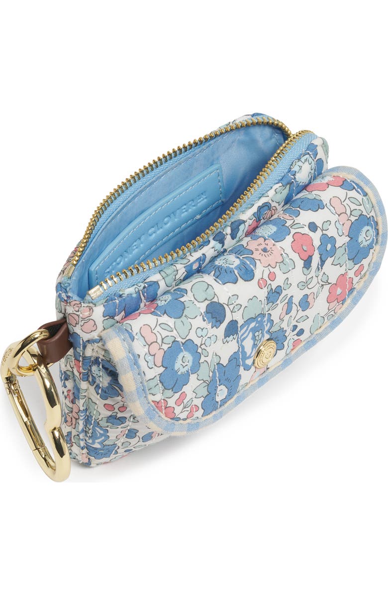 Stoney Clover Lane x Liberty Quilted Cotton Wallet Pouch, Alternate, color, Betsy