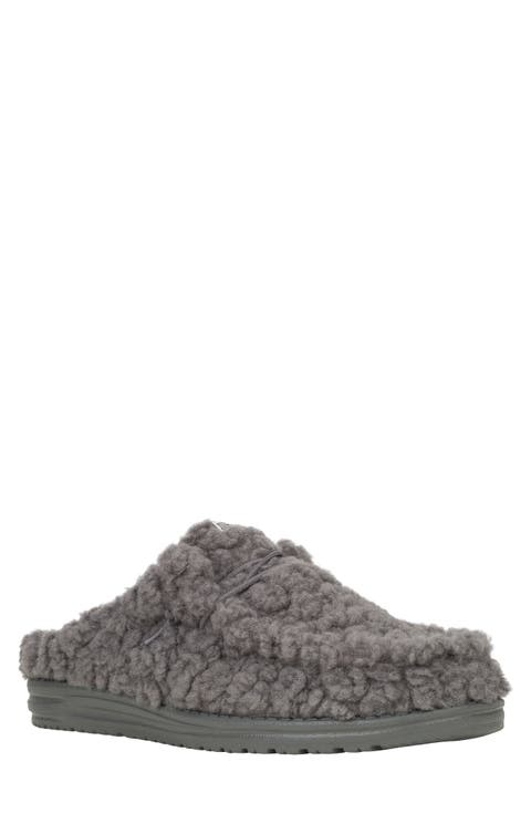 Wally Faux Shearling Slipper (Men)