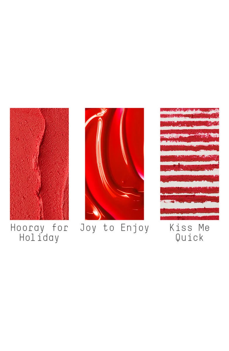 MAC Cosmetics MAC Snow Ball Red Lip Bag, Alternate, color, 