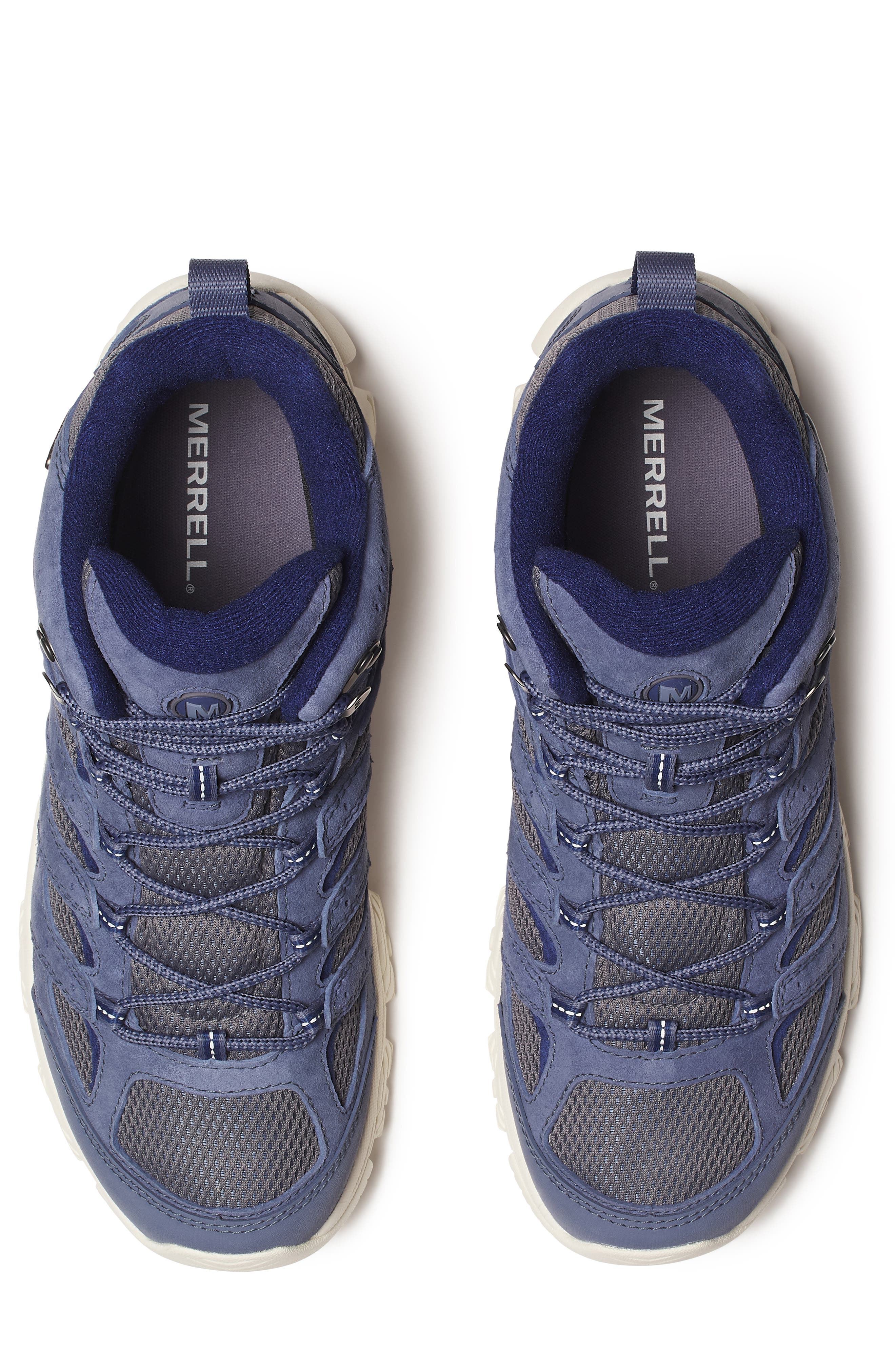 Merrell Moab 3 Mid Waterproof Hiking Shoe, Alternate, color, Greystone