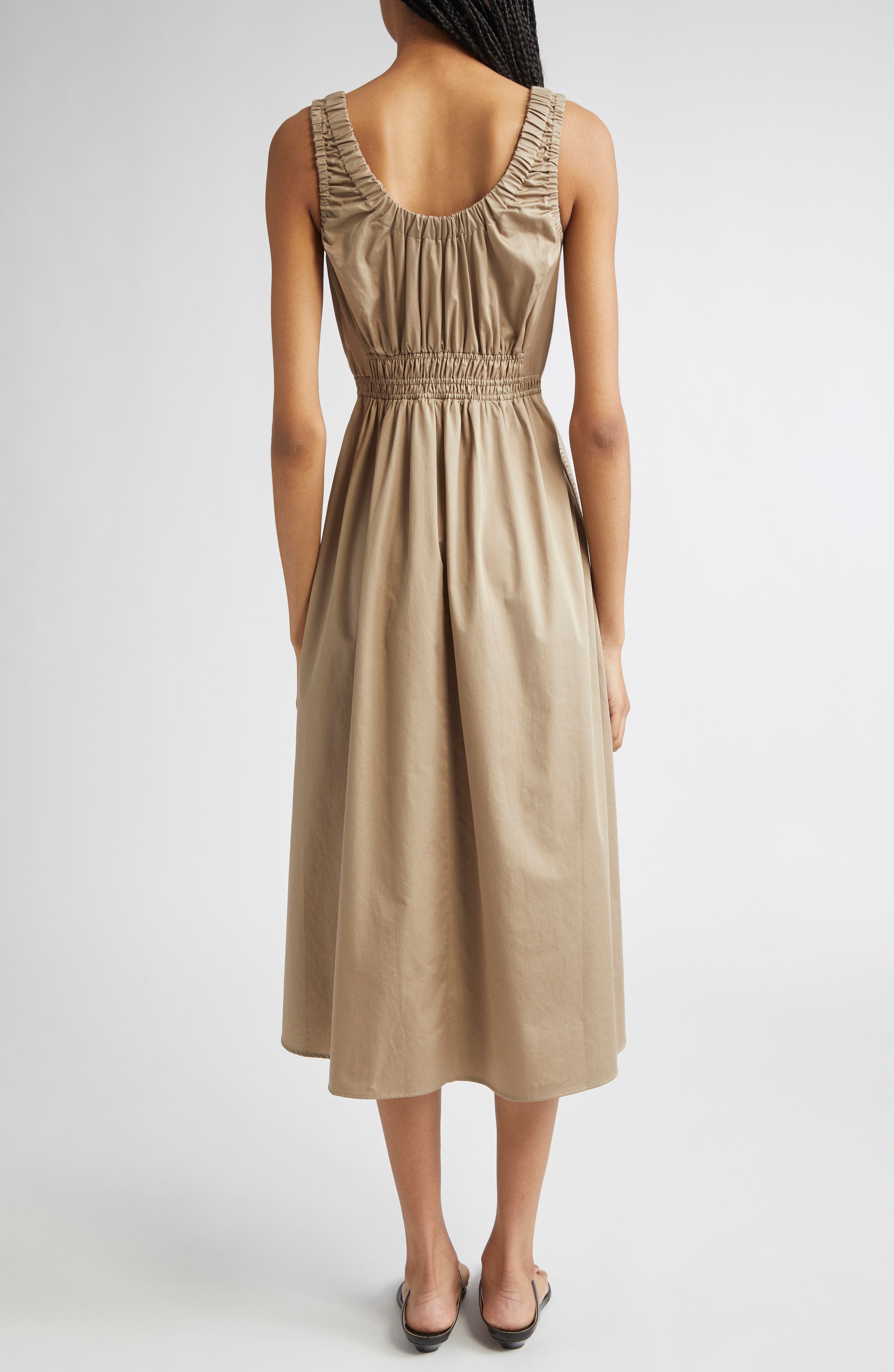 Anouk Smock Waist Cotton Dress - image 2