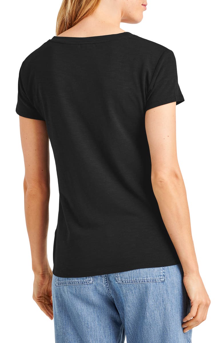 Splendid Kate Slub V-Neck T-Shirt, Alternate, color,