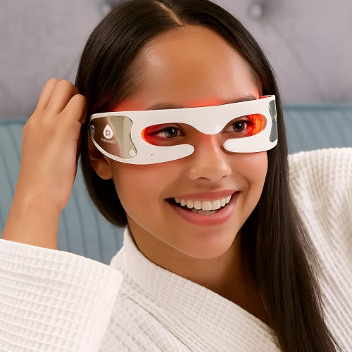 Pursonic Led Light Therapy Advanced Restoration Eye Mask In White