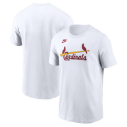 Nike Men's Nike White St. Louis Cardinals Cooperstown Collection Wordmark T-Shirt