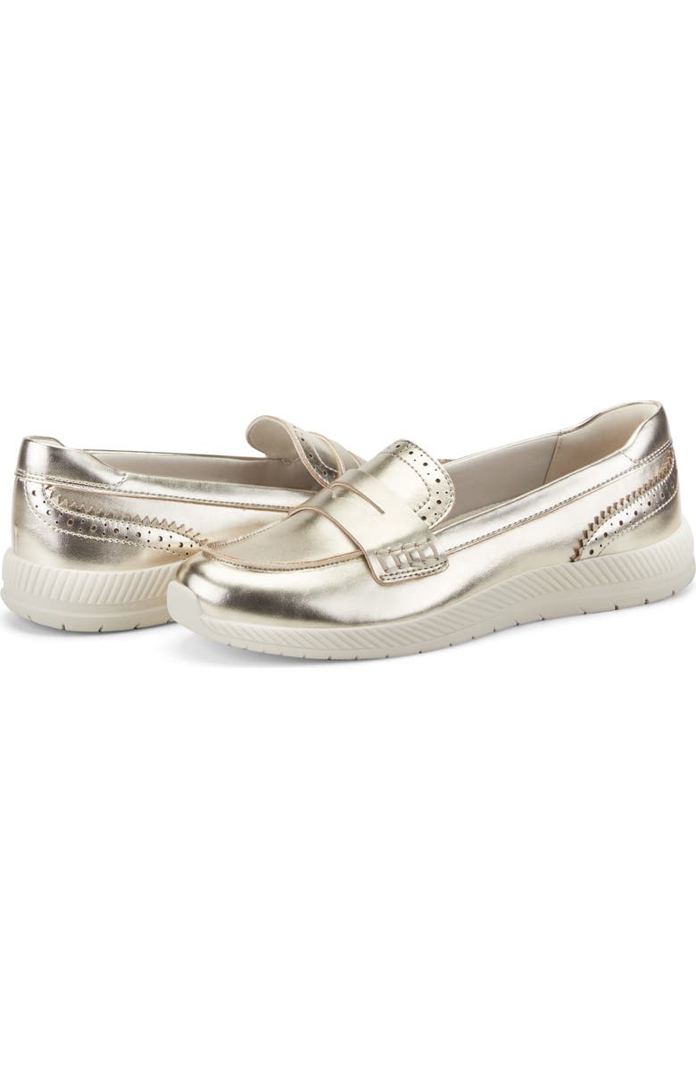 Easy Spirit Geanna Loafer, Alternate, color, Gold