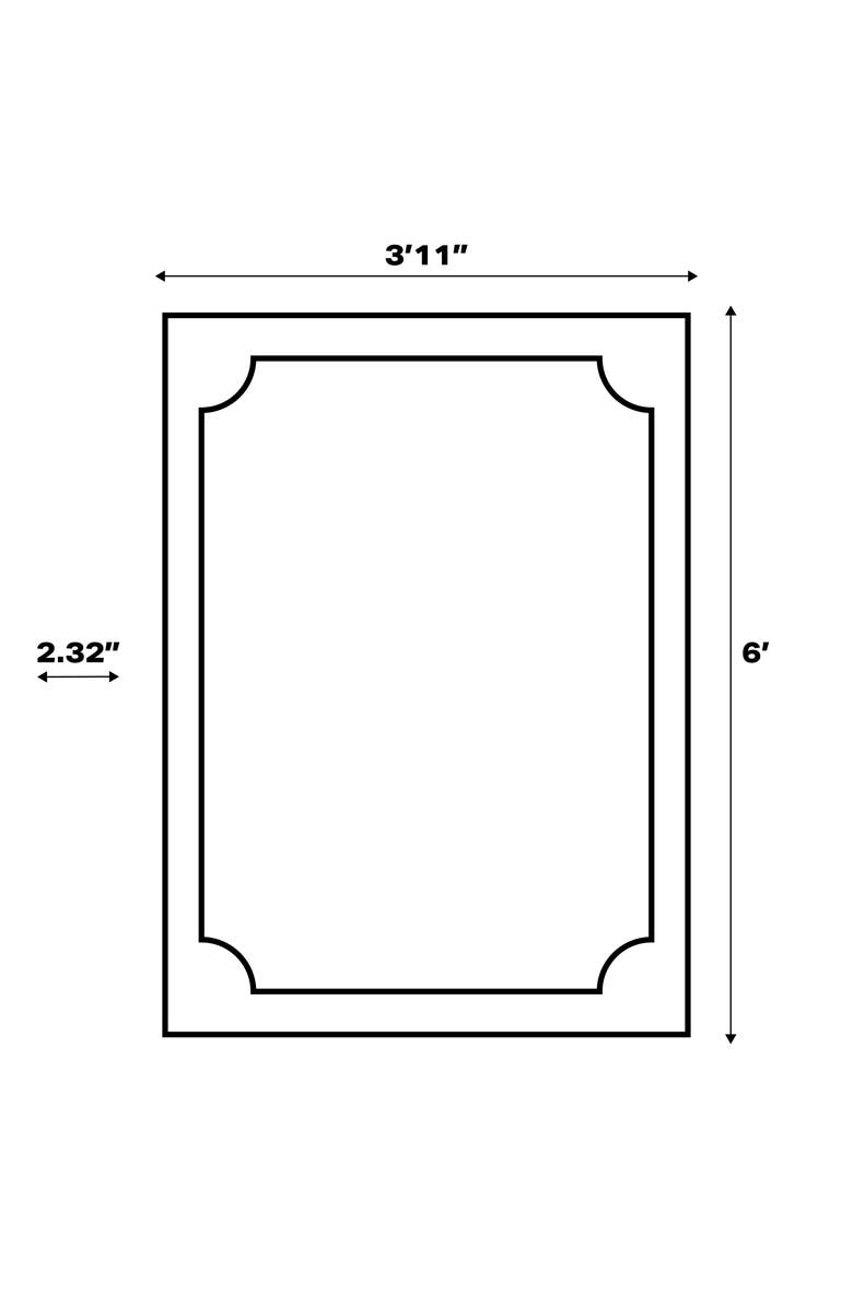 JONATHAN Y Draper Classic Geometric Diamond Pattern Area Rug, Alternate, color, White/Charcoal