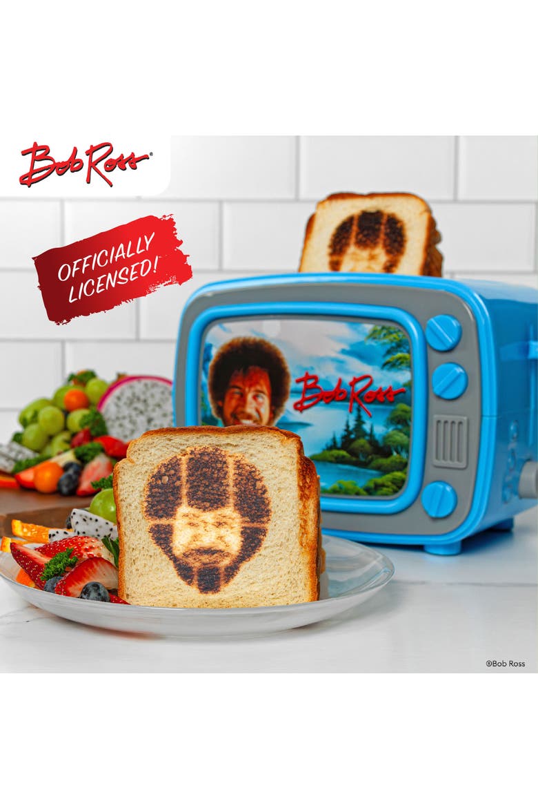 Bob Ross TV 2-Slice Toaster, Alternate, color, None