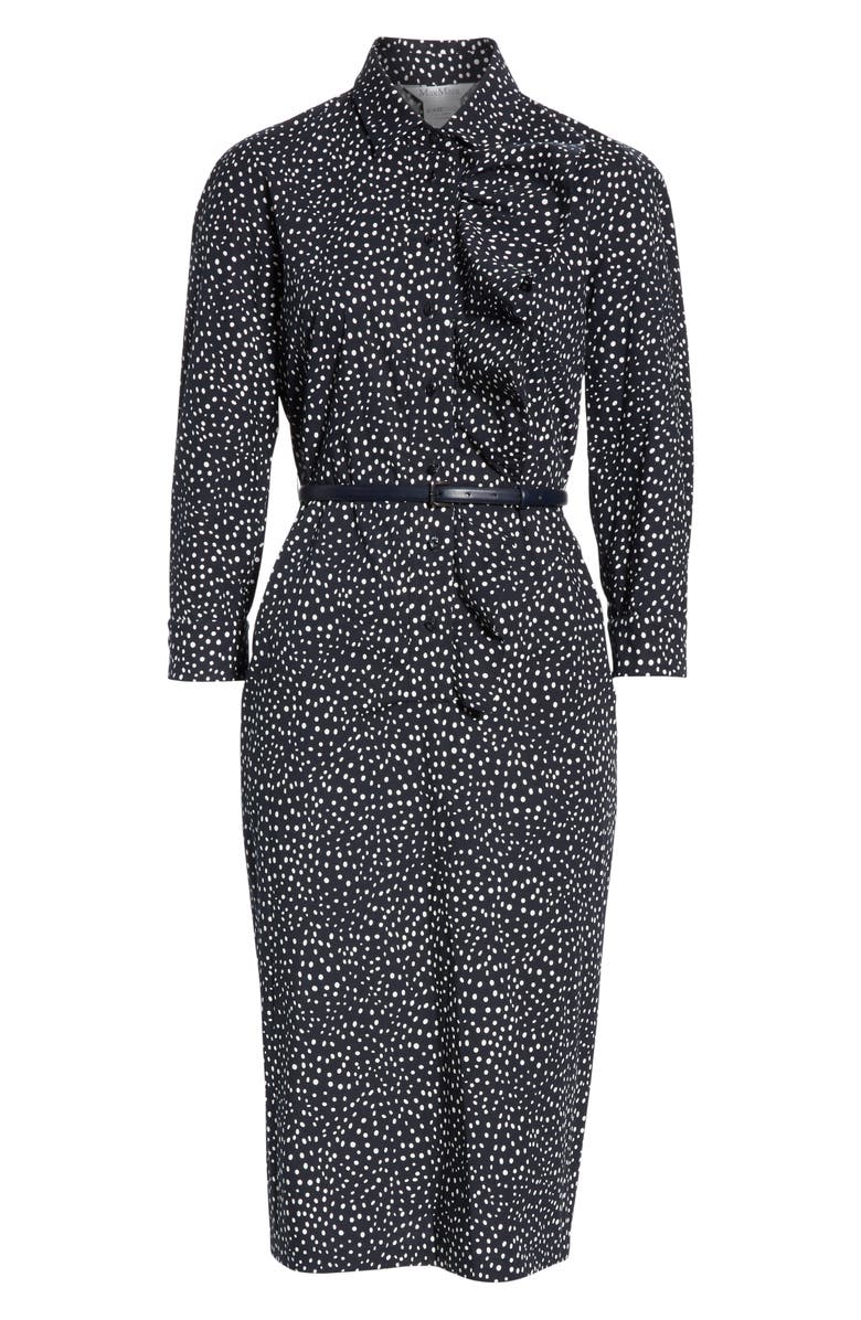 Max Mara Vicky Belted Shirtdress, Alternate, color, 