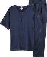 Lunya Washable Silk Henley Pajamas