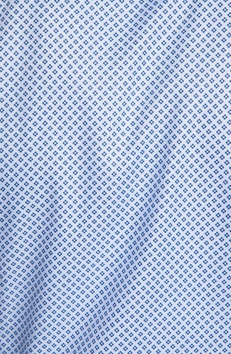 BOSS Slim Fit Geometric Travel Dress Shirt, Alternate, color,