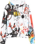 RtA Dion Graffiti Logo Graphic Hoodie