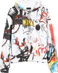 RtA Dion Graffiti Logo Graphic Hoodie
