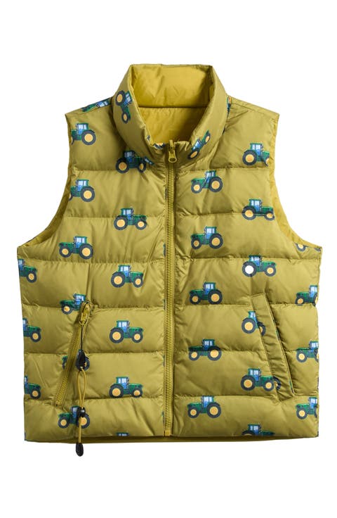 Kids' Casey Reversible Down Puffer Vest (Baby & Toddler)