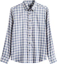 Faherty The Movement Stretch Cotton Blend Twill Button-Up Shirt