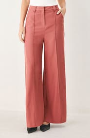 FREEMARKET Wide Leg Pintuck Trousers
