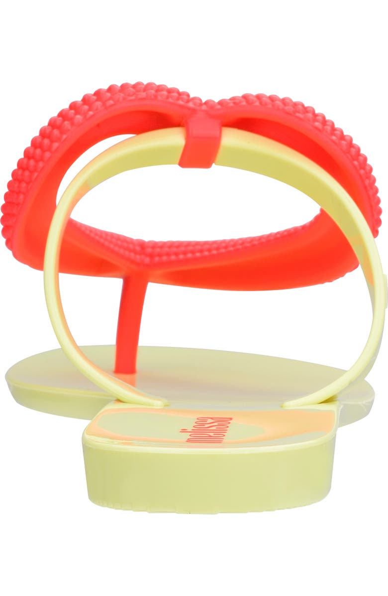 Melissa Big Heart Flip Flop, Alternate, color,