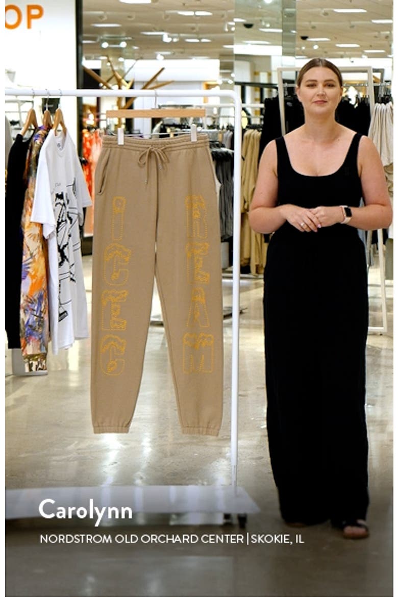 Snow Tops Embroidered Joggers video