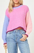 LSPACE Pretty Please Colorblock Sweater