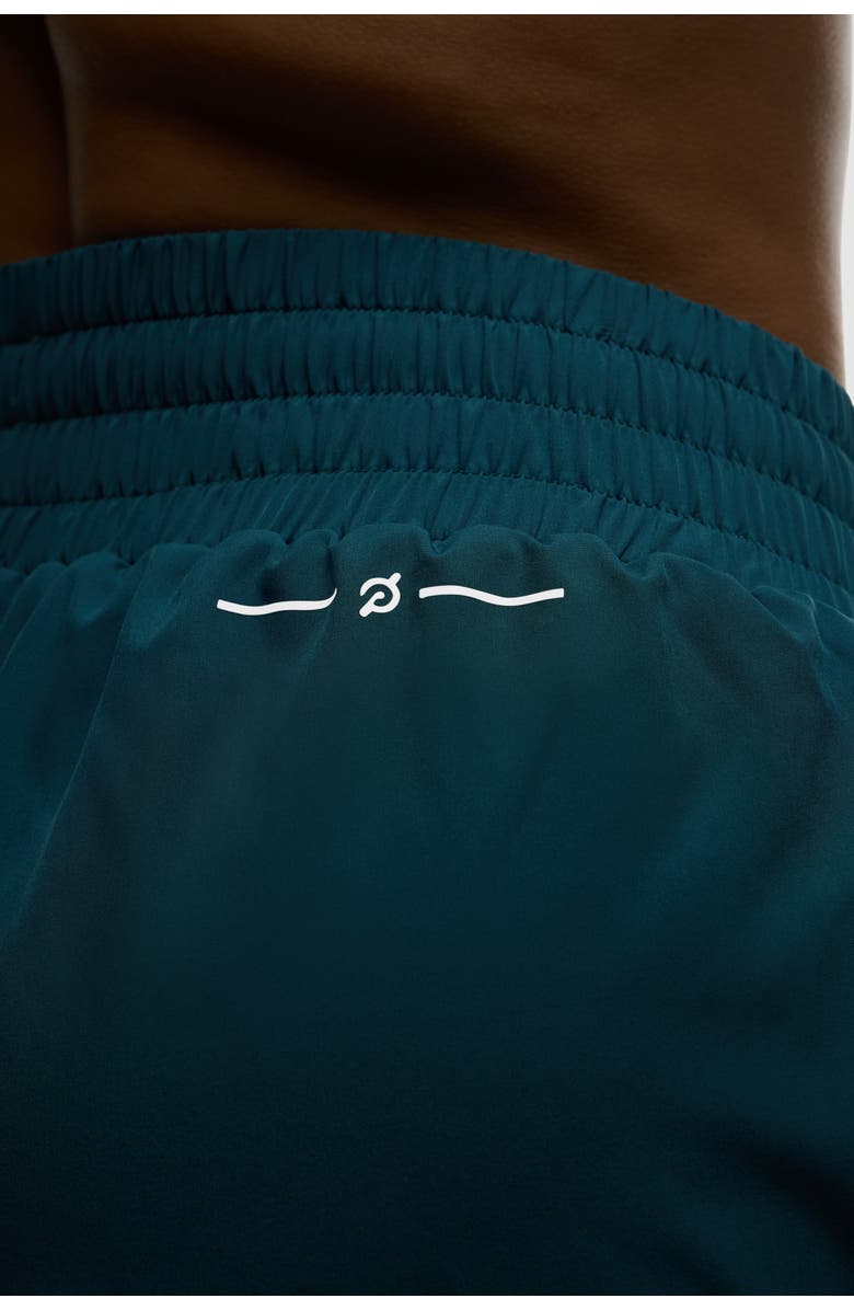 Peloton High Rise 3" Run Short, Alternate, color, Dark Teal