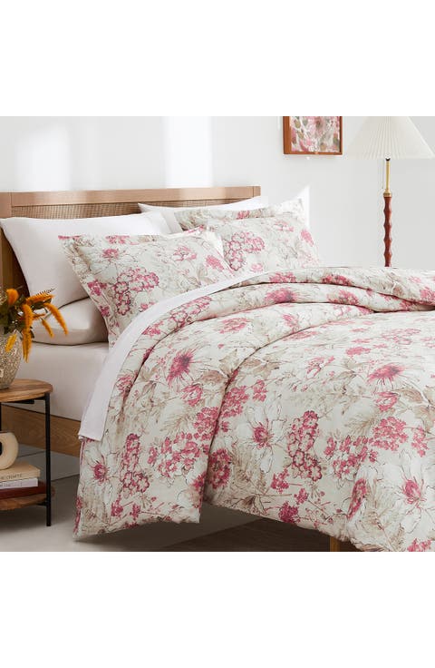 Skye Collection 3-Piece Cotton Duvet Set