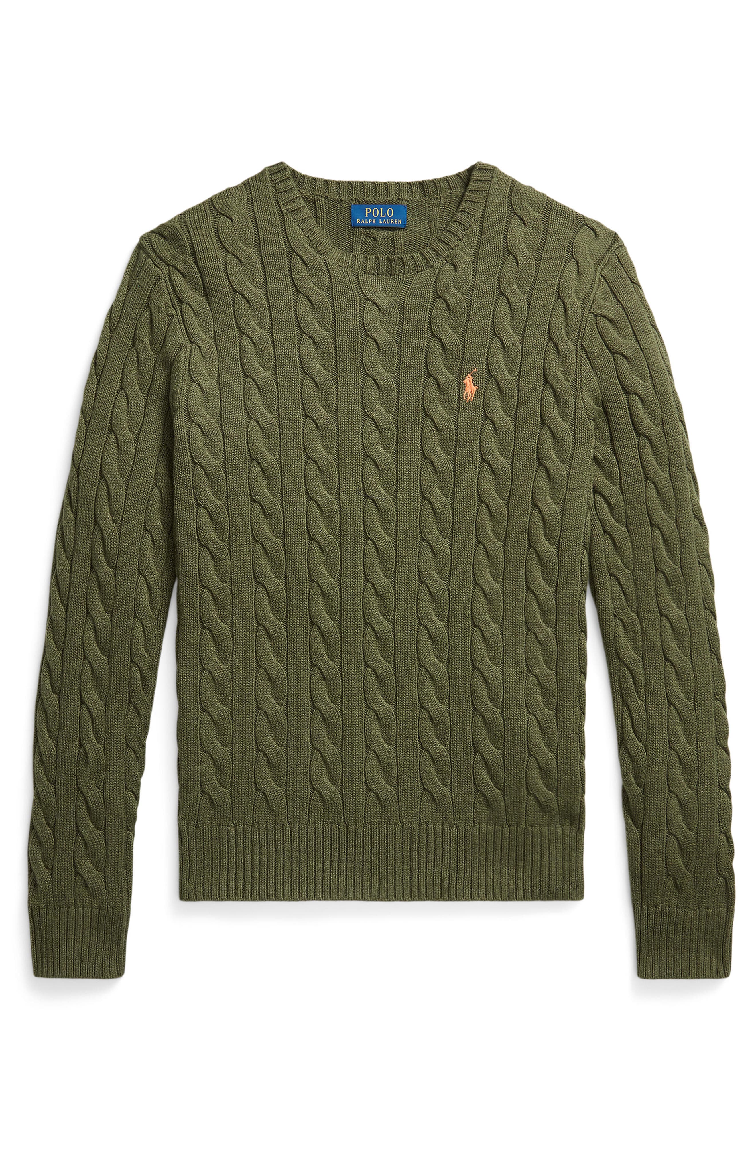 Cotton Cable Sweater