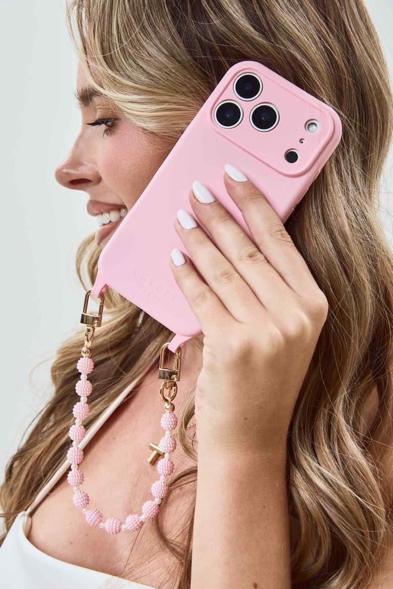 Berry Phone Chain Set, Alternate, color, Blush