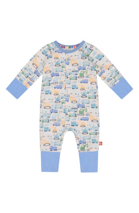 As Truck Would Have It Magnetic Convertible Romper (Baby)