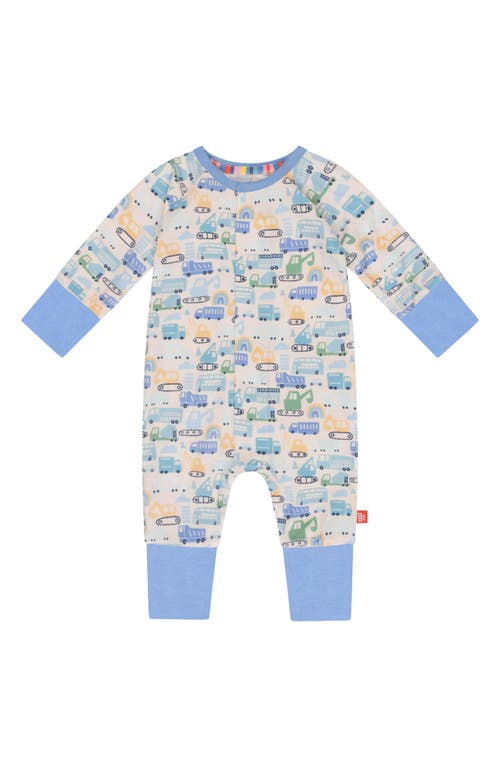 Magnetic Me As Truck Would Have It Magnetic Convertible Romper in White 