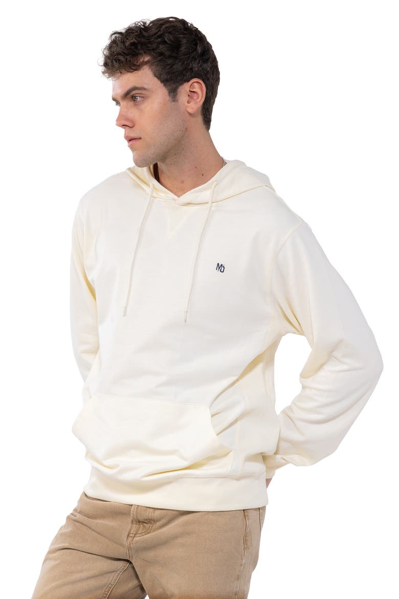 Pullover Hooded Sweatshirt, Alternate, color, Off-White