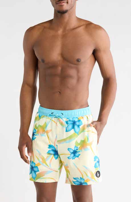 Volcom Manic Print Swim Trunks