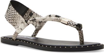 ★Steve Madden★新作★大人気★MEDUZA GOLD LEATHER★サンダル MEDUZA Gold Leather Women's Studded Thong Sandal – Steve Madden