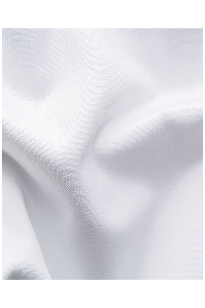 Contemporary Fit Geometric Twill Dress Shirt, Alternate, color, WHITE