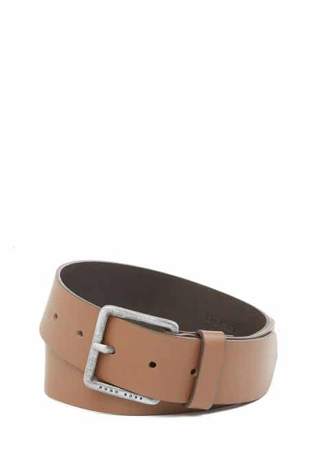 BOSS Jeeko Smooth Leather Belt