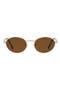 Blake 52mm Polarized Oval Sunglasses