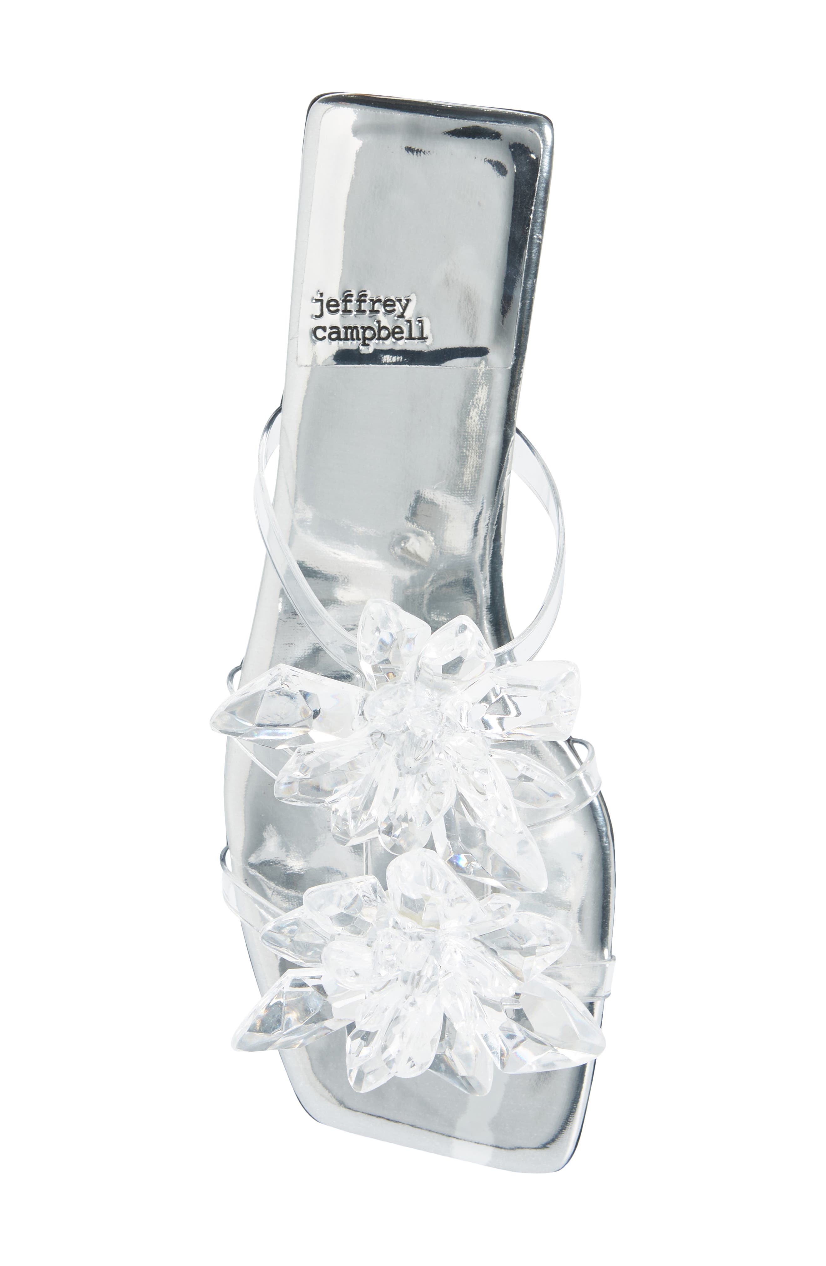 Jeffrey Campbell Crystalize Slide Sandal, Alternate, color, 