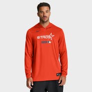 Nike Men's Nike Orange Houston Astros City Connect Dri-FIT Long Sleeve Hooded T-Shirt