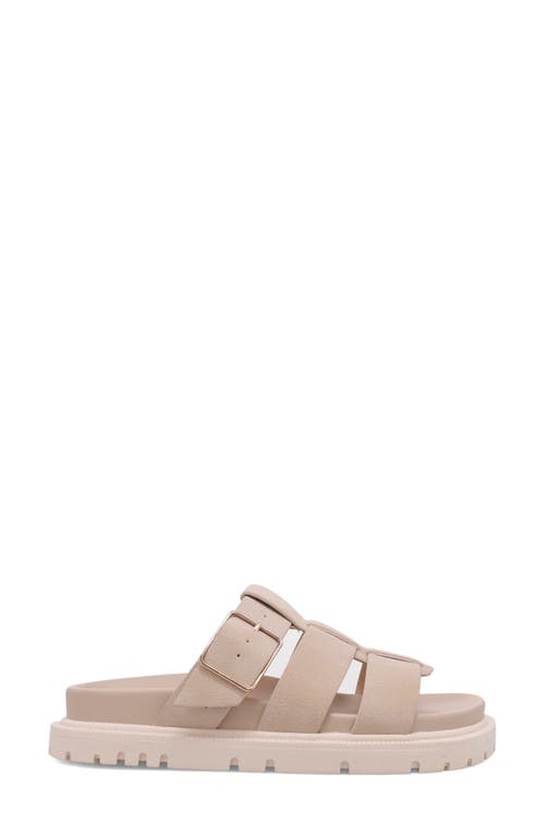 Shop Mia Geni Slide Sandal In Seashell