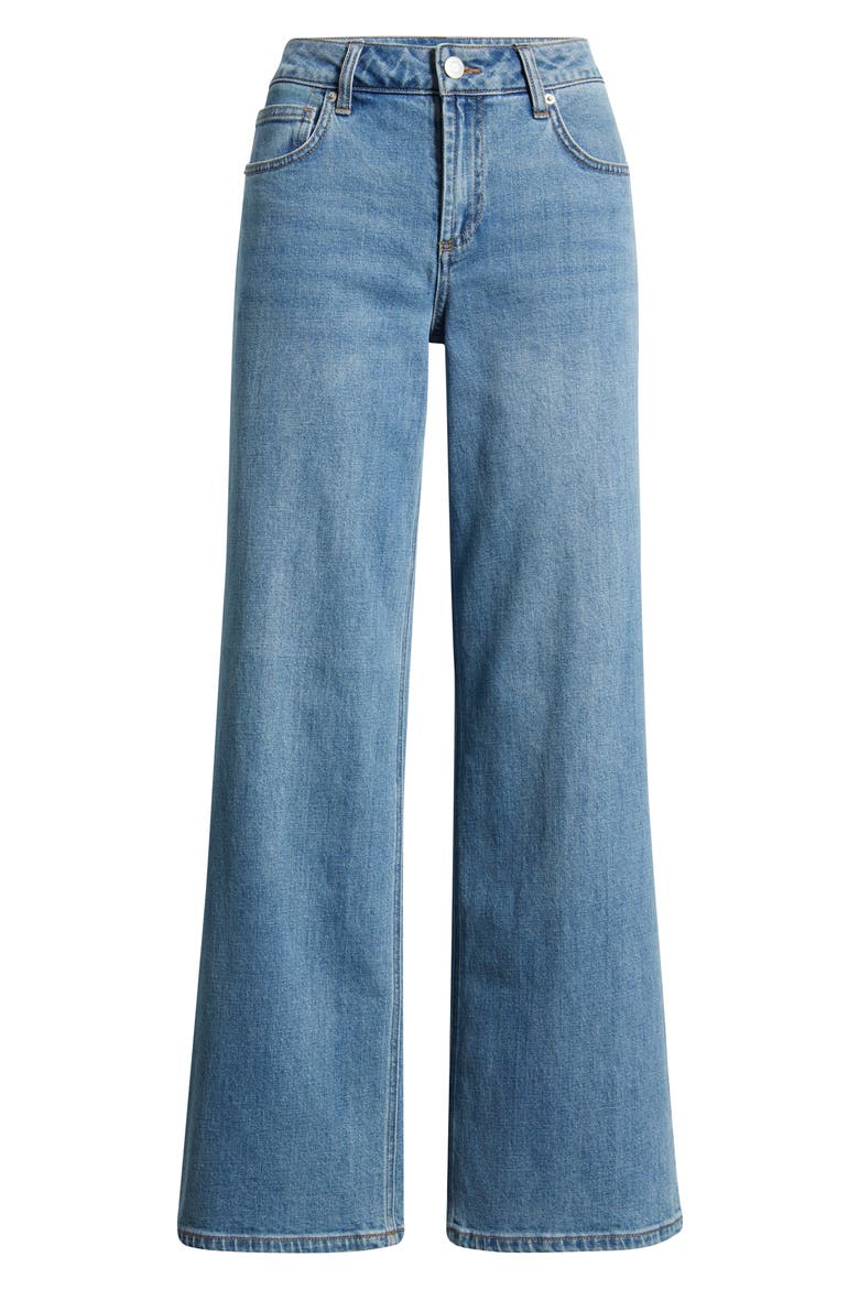 Low Rise Baggy Wide Leg Jeans, Alternate, color, WESTERN WASH