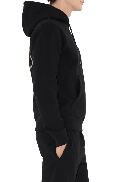 Burberry Men Black Sweatshirt With Ekd Embroidery On The Front And Logo Print On The Rear In Cotton In Black