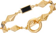 Vince Camuto Baguette Crystal Chain Link Bracelet