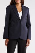 TWP Perfect Peak Lapel Wool Blend Blazer