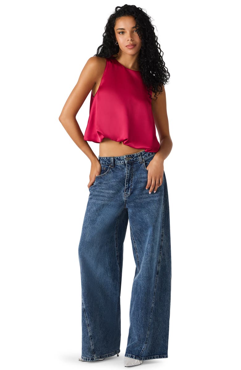 Steve Madden Yazmin Sleeveless Crop Top, Alternate, color, Patina Pink