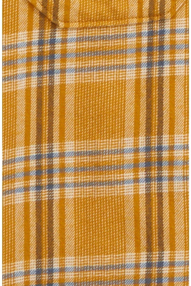Kids' Hooded Flannel Shirt, Alternate, color, BROWN BUCKTHORN PLAID