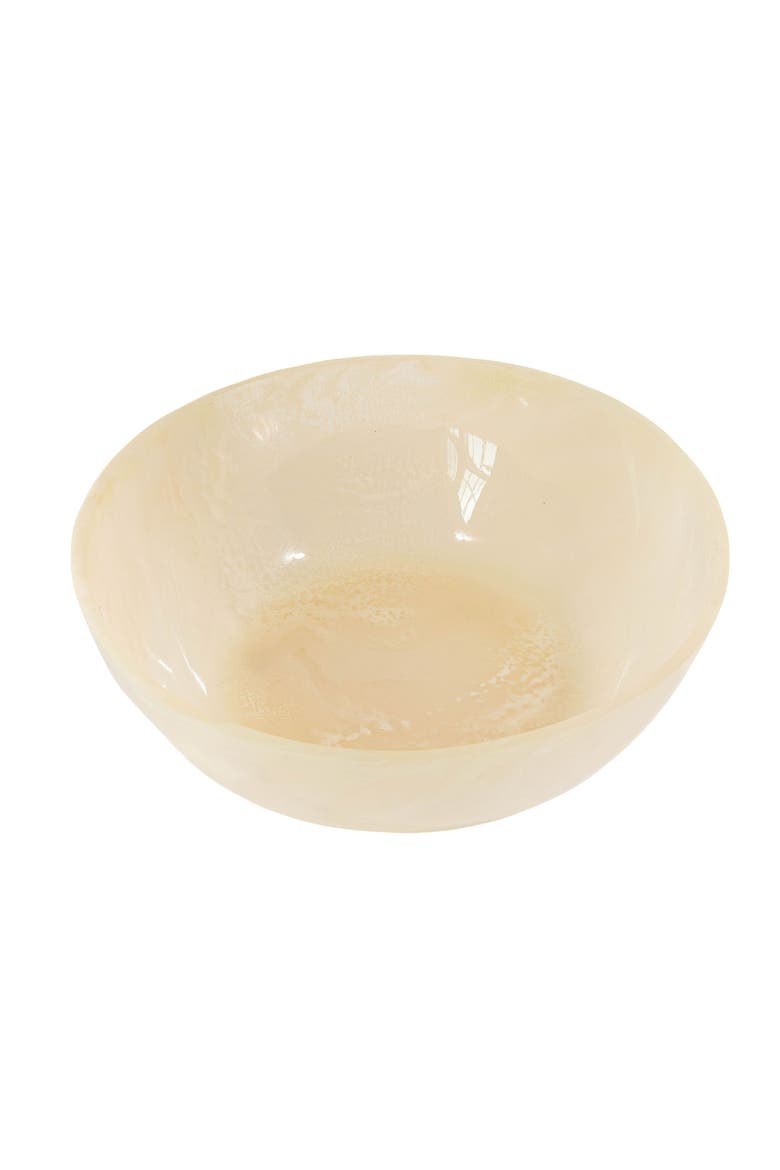Resin Salad Serving Bowl, Alternate, color, Cream