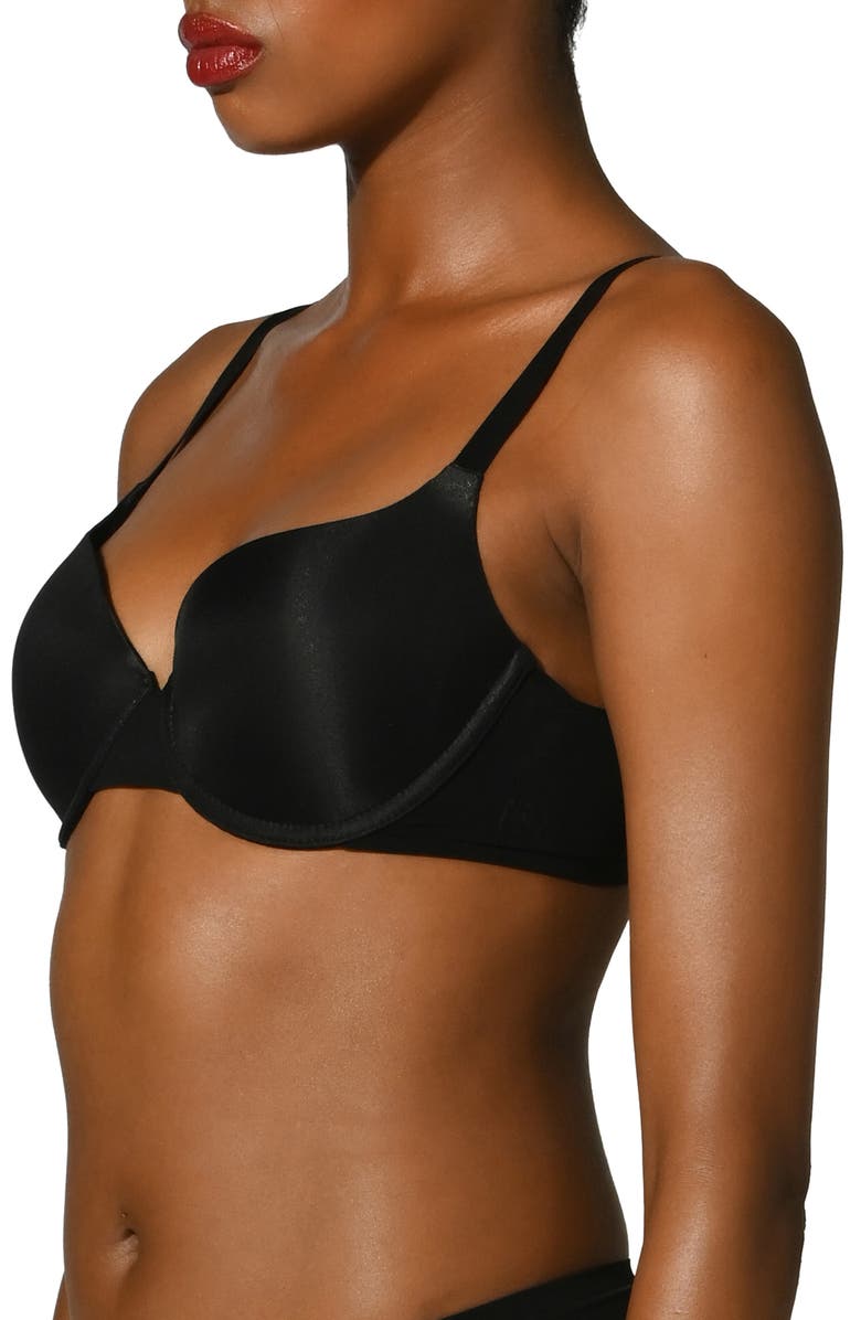 Wolford 3W Wireless Bra, Alternate, color, Black